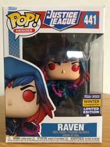 DC Justice League Raven Winter Convention 2022 Funko Pop