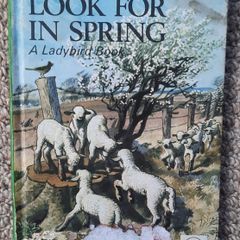 Vintage Ladybird 'What to Look for in Spring'