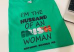 I'm The Husband Of A Irish Woman Nothing Scares Me Funny Sweatshirt