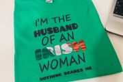 I'm The Husband Of A Irish Woman Nothing Scares Me Funny Sweatshirt