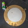 2X Antique Bronze Porthole Mirror - Like Vintage Brass Image 2