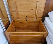 Pine Blanket Box