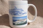 NORWEGIAN JADE (cruise liner) - a large merchandise souvenir ship's mug (c.2008)
