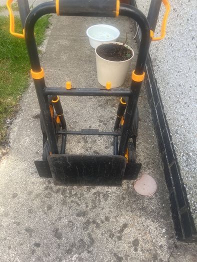 Walking up trolley