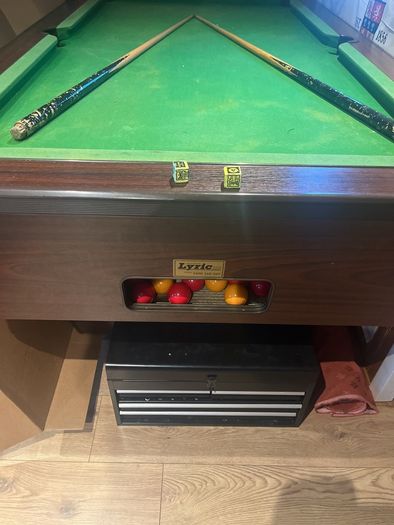 Slate pool table 6x3