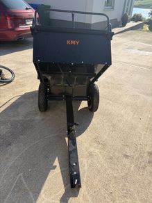 brand new 4x3 foot quad/Atv tipping trailer.