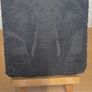 Hand-engraved Elephant Slate Coasters Image 5