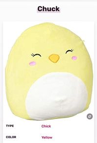 Squishmallow - Chuck the Chick