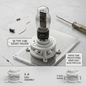 56 tube socket holder