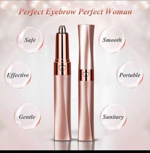2020 Upgraded USB Rechargeable Electric Eyebrow Trimmer