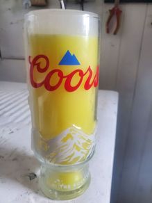 Coors wax candle