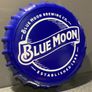 Blue Moon Bottle Cap wall display Image 2