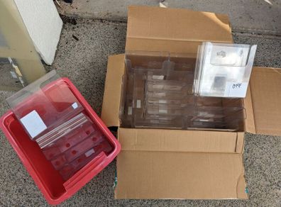Acrylic File/Brochure Holders + Displays