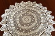 Vintage White Crochet Doilies
