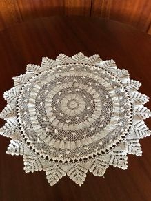 Vintage White Crochet Doilies