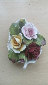 Aynsley fine bone china floral ornament