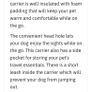 Pet Carrier Bag (Quilted) Image 9