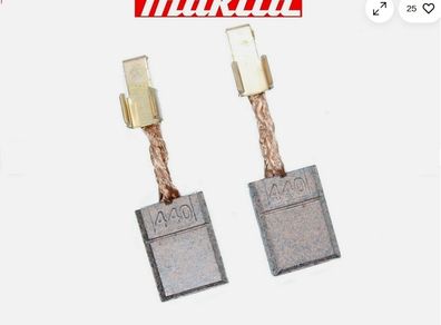Makita Cb440 194427-5 Bdf440 Bdf441 Bhp451 Bhp452 Carbon Brushes, 1 Pair