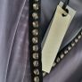 BASTYAN Steel Silk Studded dress Sz 12UK - Bnwt Rrp 645 (New) Image 5