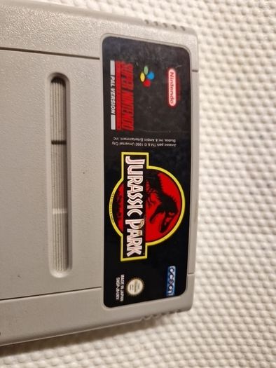 Jurassic Park Super Nintendo Snes Arcade Retro Games Original