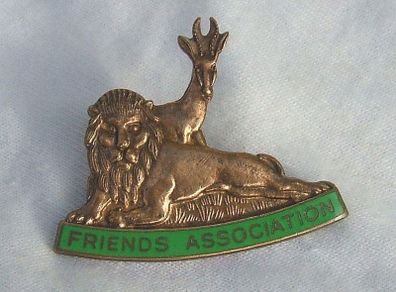 An unusual & attractive 'Friends Association' enamel badge (c.1960's)