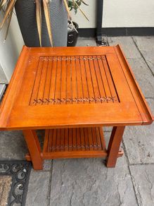 Beautiful Wooden Side Or Small Coffee Table - Can Deliver