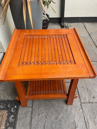 Beautiful Wooden Side Or Small Coffee Table - Can Deliver