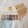 Rare 1980s Soviet Moscow Pin Set - Complete w/ Case & Original Paperwork Image 2