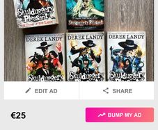 LOTS of Childrens Book Bundles - Football Books, Wimpy Kid, Cat Kid, Skulduggery Pleasant etc