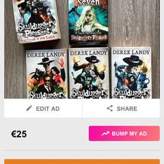 LOTS of Childrens Book Bundles - Football Books, Wimpy Kid, Cat Kid, Skulduggery Pleasant etc