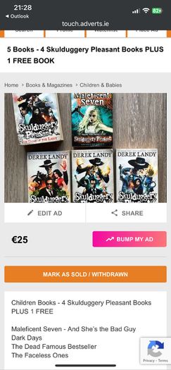 LOTS of Childrens Book Bundles - Football Books, Wimpy Kid, Cat Kid, Skulduggery Pleasant etc