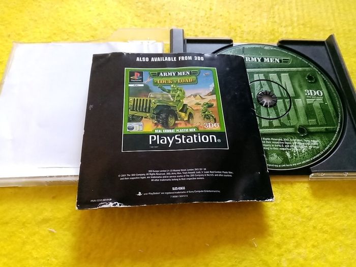 Army men Team Assault PlayStation1 Ps1 PlayStation 2 ps2 games Original