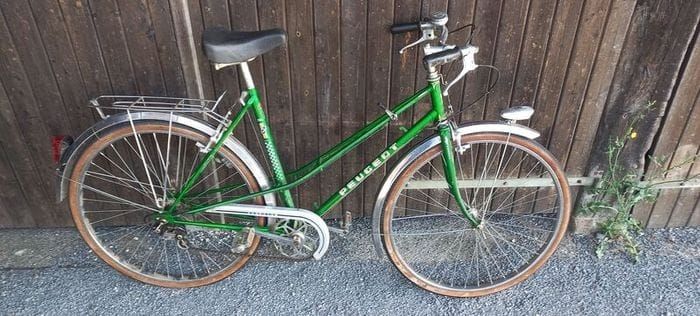 vintage Peugeot Ladies original bike bicycle
