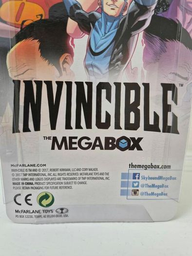 Invincible Bloody Blue Suit Variant Figure Mcfarlane Toys Skybound Megabox