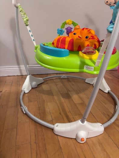 Fisher-Price Rainforest Jumperoo, Freshly Washed, Excellent Condition