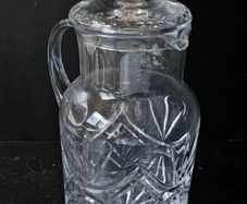 24% Lead High Quality Crystal Lidded Water Jug Pitcher