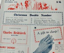 Social & Personal original magazine December 1950