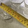 Set Of 4 Small Cut Glass Vases Image 3