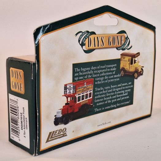 LLedo Diecast Model of Days Gone 3 Ton Articulated Track Glenryck