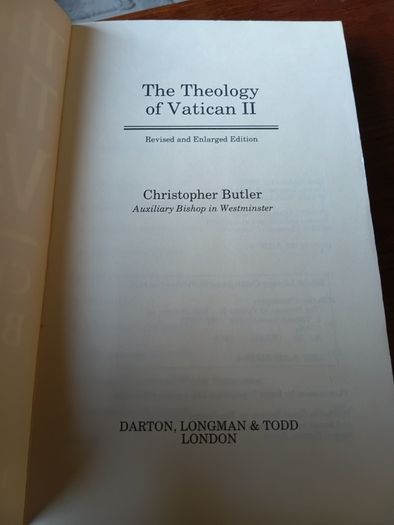 The Theology of Vatican II
