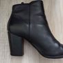 Aldo black leather boots, size 38.5, very good condition Image 3