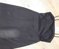 Bershka brand new black strappy dress size uk small