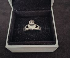 Claddagh ring silver 925