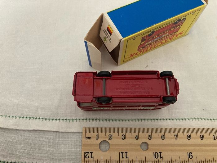 Matchbox 5d. Routemaster London bus. Mint in box. 1965