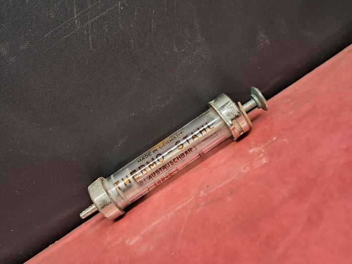 Vintage German Glass Syringe