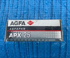 Agfapan APX 25 Professional 120 B&W Film (6 Rolls)