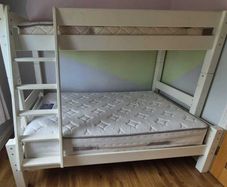 Kidz Bunk Bed, sold with 4ft Double Mattress (Bottom Bunk)