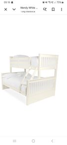 single bed with mattress