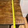 Rustic industrial high table and 2 stools Image 5