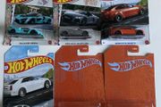 McLaren Senna, Audi R8, Jaguar XE, Cadillac CTS-V/ Fleetwood, Twin Mill - Collectors Set - Hot wheels